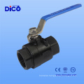 WCB Thread End 2PC Industrial Floating Ball Valve